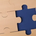 missing puzzle piece in a jigsaw