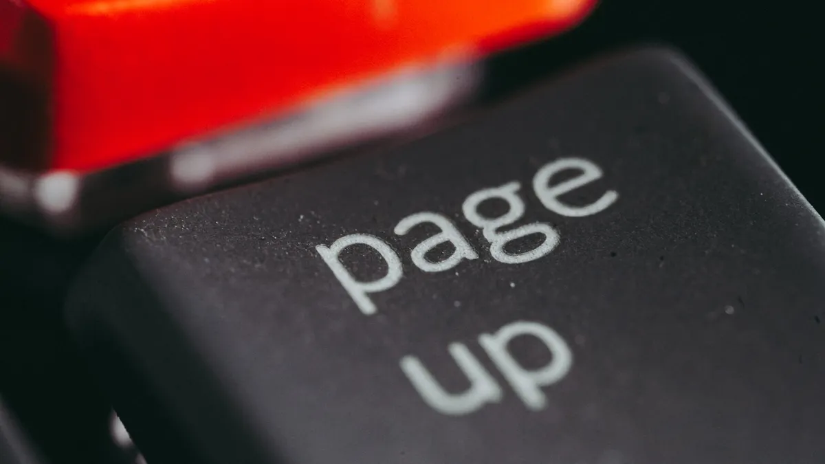How to improve Bing rankings without changing your site design — A Macro Shot of the Page Up Key of a Keyboard