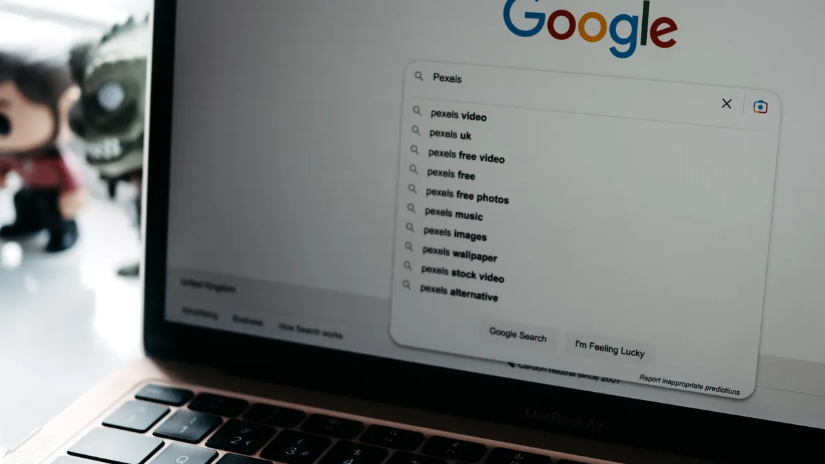 Why is my page not indexed in Bing? Common causes and fixes Why is my page not indexed in Bing? Common causes and fixes — Photo of a Laptop Screen with Google Main Page on It